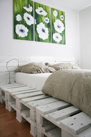 61 easy diy bed frame projects you can build on a budget september 3, 2019 at 2:42 am reply via: White Painted Pallet Bed Archives Improvised Life