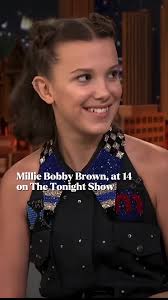 Millie Bobby Brown Dog Jimmy Fallon