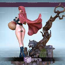 Red Riding Hood NSFW 3D Printing Figurine STL Files | SpecialSTL