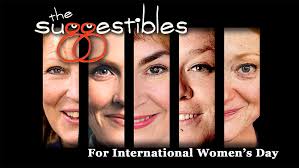The Suggestibles improv comedy for International Women's Day