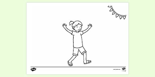 Coloring pages for girls easy summer. Free Summer Girl Colouring Page Colouring Sheets