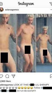 Justin Bieber, desnudo en la cuenta hackeada de su ex Selena Gomez