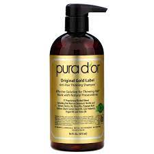 Pura d'or conditioner's unique proprietary ingredients promote control, manageability and superior smoothness. Pura D Or Anti Hair Thinning Shampoo 16 Fl Oz 473 Ml Iherb