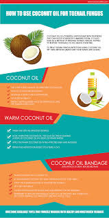 coconut oil for treating toenail fungal