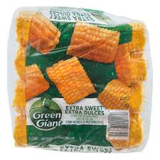 Grab a couple of bags of frozen corn (32 ounces is a good rule of thumb) . Green Giant Extra Sweet Corn On The Cob Mini Ears 12 Ct Pack Walmart Com