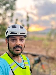 Cycling 67 km with mountain views and fresh air
