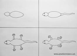 How To Draw A Gecko Step By Step For Kids Google Search Alphabet Drawing Easy Drawings Drawings