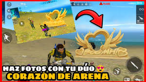 Para eso tendrás que contactar con ellos enviándoles una invitación, que estos una amiga acepta jugar una partida en modo duo. Donde Queda El Corazon De Arena En Free Fire Toma Fotos Y Capture Con Tu Duo En El Mapa De Arena Youtube