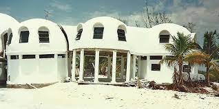 He purchased a barge to transport supplies for the building.the house consisted of six stout, interconnected dome structures, which made up the rooms of the house, and some of which had two levels. Cape Romano Dome House Marco Island Florida