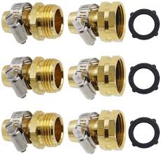 I'm quite a bit more careless then they are. Brass Garden Hose Repair Kit Hose Connector 3 4 Male Female Connector Set Yard Garden Outdoor Living Watering Equipment