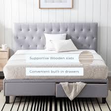 I'd seen some toy storage solutions at ikea that were perfect, so i came up with a way to incorporate them into the design of my diy platform bed with storage….and the result is better than i ever could have imagined. Brookside Anna Upholstered Storage Bed With Drawers