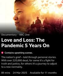 On BBC1 tonight at 8.30, 'Love and Loss