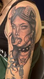 Cobweb Shoulder Tattoo