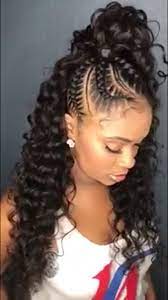 See more ideas about braided hairstyles, hair styles, natural hair styles. Hairstyles With Braids And Ponytails Pretty Weave Ponytail Hairstyles Braided Hairstyles Braids With Curls