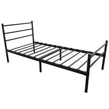 Un choix unique de lit fer forgé noir disponible dans notre magasin. Wsdwqaa Lit Fer Forge Cadre De Lit Seul En Metal Pour 1 Personne Noir Cdiscount Maison