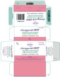 Ndc 59212 701 Orapred Odt Prednisolone Sodium Phosphate