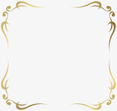 Simple Gold French Pattern Border Png Picture French Clipart Simple Gold Png Transparent Clipart Image And Psd File For Free Download Arabescos Para Convites Modelo Convite De Casamento Bordas