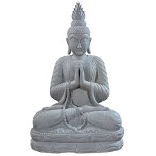 Design toscano the enlightened buddha garden statue. Large Stone Garden Statue Of A Buddha In Full Lotus Position Statues From Brights Of Nettlebed