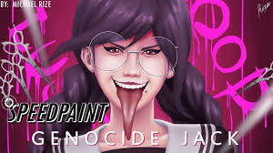 High quality genocide jack gifts and merchandise. Speedpaint Genocide Jack Danganronpa Adobe Photoshop Psd Layers