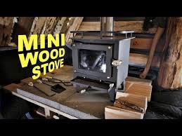 Winter Survival Shelter The Amazing Cubic Grizzly Mini Wood Stove Youtube In 2020 Mini Wood Stove Wood Stove Wood
