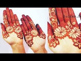Bharwa Mehndi Design With Simple Trick Easiest Front Hand Mehndi Design For Eid Wedding Youtube In 2020 Mehndi Designs Rose Mehndi Designs Unique Mehndi Designs