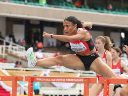 She competed in the women's 100 metres hurdles event at the 2020 summer olympics. Aqatrha0usch8m