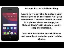 Orange san remo sim network unlock pin / enter sim me lock. Unlock Alcatel Pixi 4 3 5 4017a 4017d 4017x Sim Me Lock Youtube
