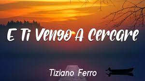 Per capire meglio la mia essenza. Tiziano Ferro E Ti Vengo A Cercare Testo Lyrics Locarm Production Youtube