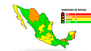 De más está decir que vivió un verdadero viacrucis, y no fue por la enfermedad, sino por el trato recibido en un hospital público donde. Mapa Del Coronavirus En Mexico 8 De Mayo Solo Tres Estados Estan En Riesgo Alto Infobae