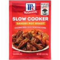 Apr 27, 2020 · i made the fall apart crock pot roast and it turned out wonderful!!! Mccormick Slow Cooker Savory Pot Roast Seasoning Mix 1 3 Oz Kroger