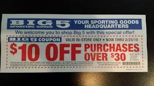 Big 5 Coupons November 2020 Big 5 Weekly Ad 2020 Big 5 Sales And Deals Posts Facebook