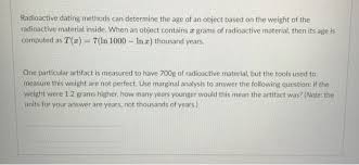 For older in a absolute radiometric age dating. Solved Radioactive Dating Methods Can Determine The Age O Chegg Com