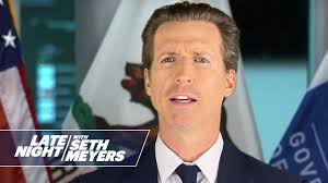 Gavin newsom is set to take office on monday with an ambitious — and potentially costly —agenda that has raised concerns from some taxpayer groups. Seth S Brother Josh Meyers As California Governor Gavin Newsom Youtube