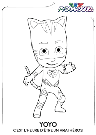 Coloriage Les Pyjamasques Yoyo Momes Net
