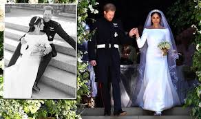 Meghan markle and prince harry beam with the page boys and bridesmaids (picture: Prince Harry And Meghan Markle Wedding In Pictures All The Photos From The Big Day Express Co Uk
