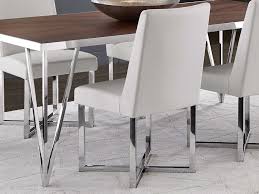$829.99 ($415.00 per item) $999.99. Sunpan Modern Home Ikon White Polished Steel Side Dining Chair Spn23026