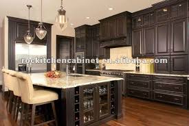 Chocolate Dark Brown Kitchen Cabinets Dark Chocolate Solid Wood Kitchen Cabinet Buy Cherry Wood Dark Kitchen Cabinets Interior Design Kitchen Dark Kitchen