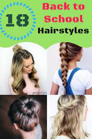 18 Quick Back To School Hairstyles Easy Back To School Hairstyles Cute Long Back To School Hairstyles Easy Easy Work Hairstyles Back To School Hairstyles