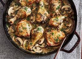 Cheater S White Wine Coq Au Vin Recipe Fall Chicken Recipes Easy French Recipes Easy Sunday Dinner