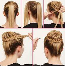 Bun Hairstyles For Your Wedding Day With Detailed Steps And Pictures Just 5 Steps Thick Hair Styles Long Hair Styles Hair Styles