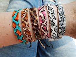 Leopard Bracelet Beaded Boncuklu Bileklikler Boncuk Suslu Takilar Orgu Bileklik Modelleri
