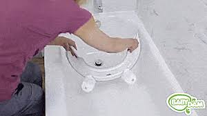 ( 4.5 ) out of 5 stars 988 ratings , based on 988 reviews current price $19.83 $ 19. Baby Dam A Bathtub Water Divider That Saves Water While Bathing Your Kids