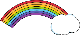 Image result for rainbow cloud