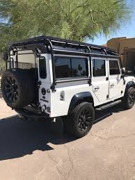 Tophat Restored 1985 110 With 525hp Ls3 V8 6 Speed T56 Magnum Transmission Air Suspension Ap Racing B Land Rover Land Rover Defender Land Rover Defender 110