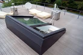 Dachschiebefenster Auf Flachdach Mit Aufkeilung Dachschiebefenster Flachdach Fenster Flachdach