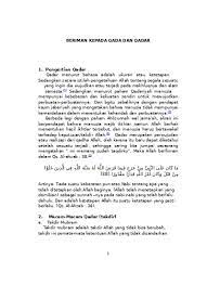 10 Iman Kepada Qada Dan Qadar Allah Swt Iman Kepada Qada Dan Qadar