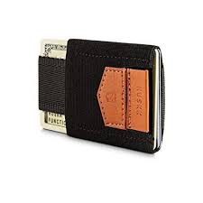 Radix One Slim Wallet Black Black Wallet Men Mens Card Wallet Minimalist Leather Wallet