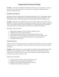 Organizational Structure 5 Essay Research Paper Sample