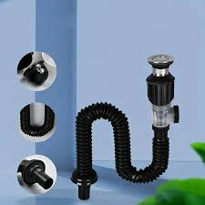 Universal Flexible Sink Drain Pipe Set