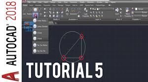 How To Use Circle Command In Autocad Autocad Autocad Tutorial Tutorial